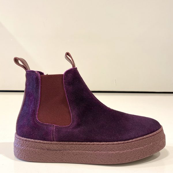 Natural Plum Boots