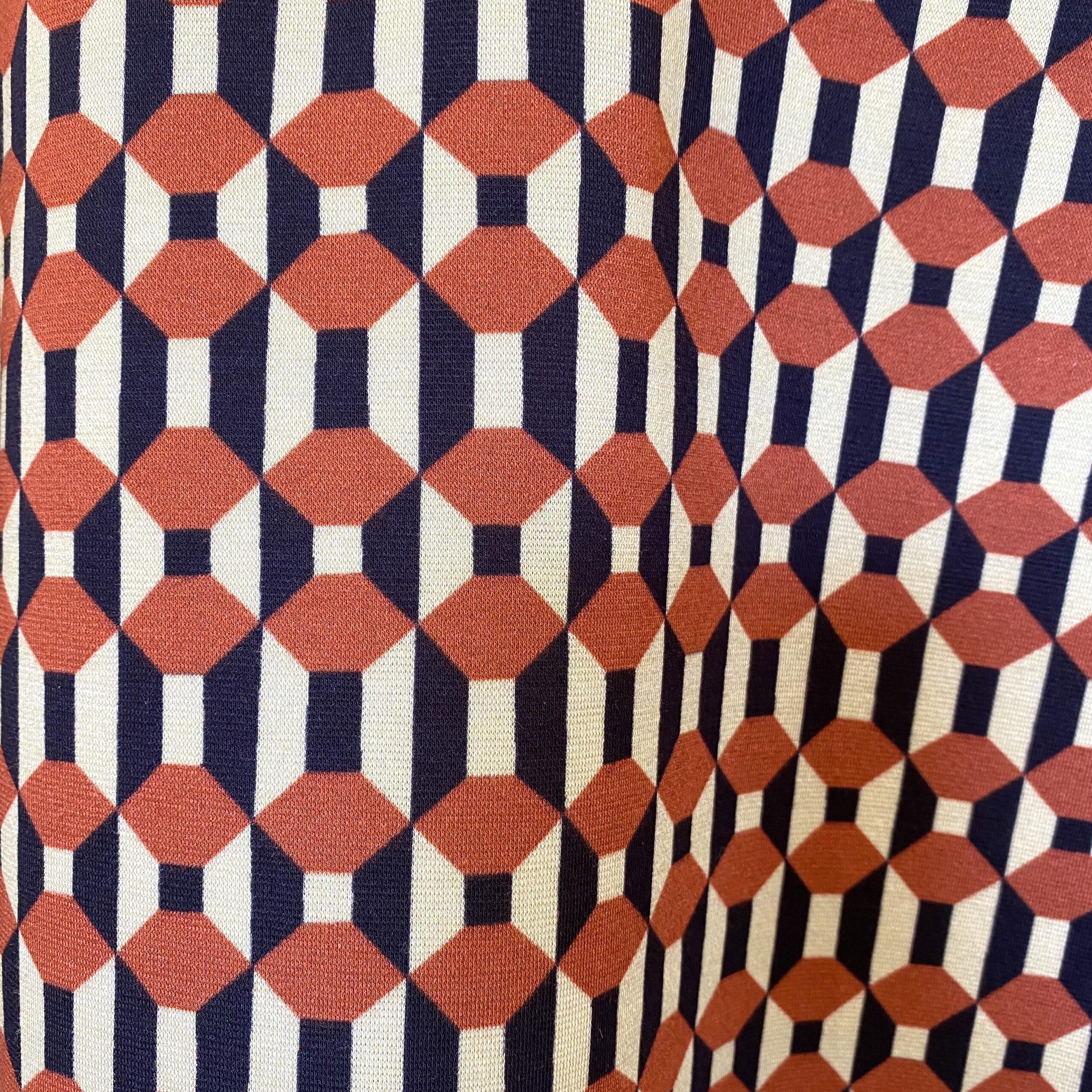 Geometric Pattern Pants