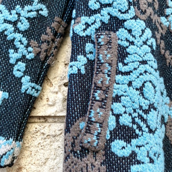 Cappotto Broccato Floreale