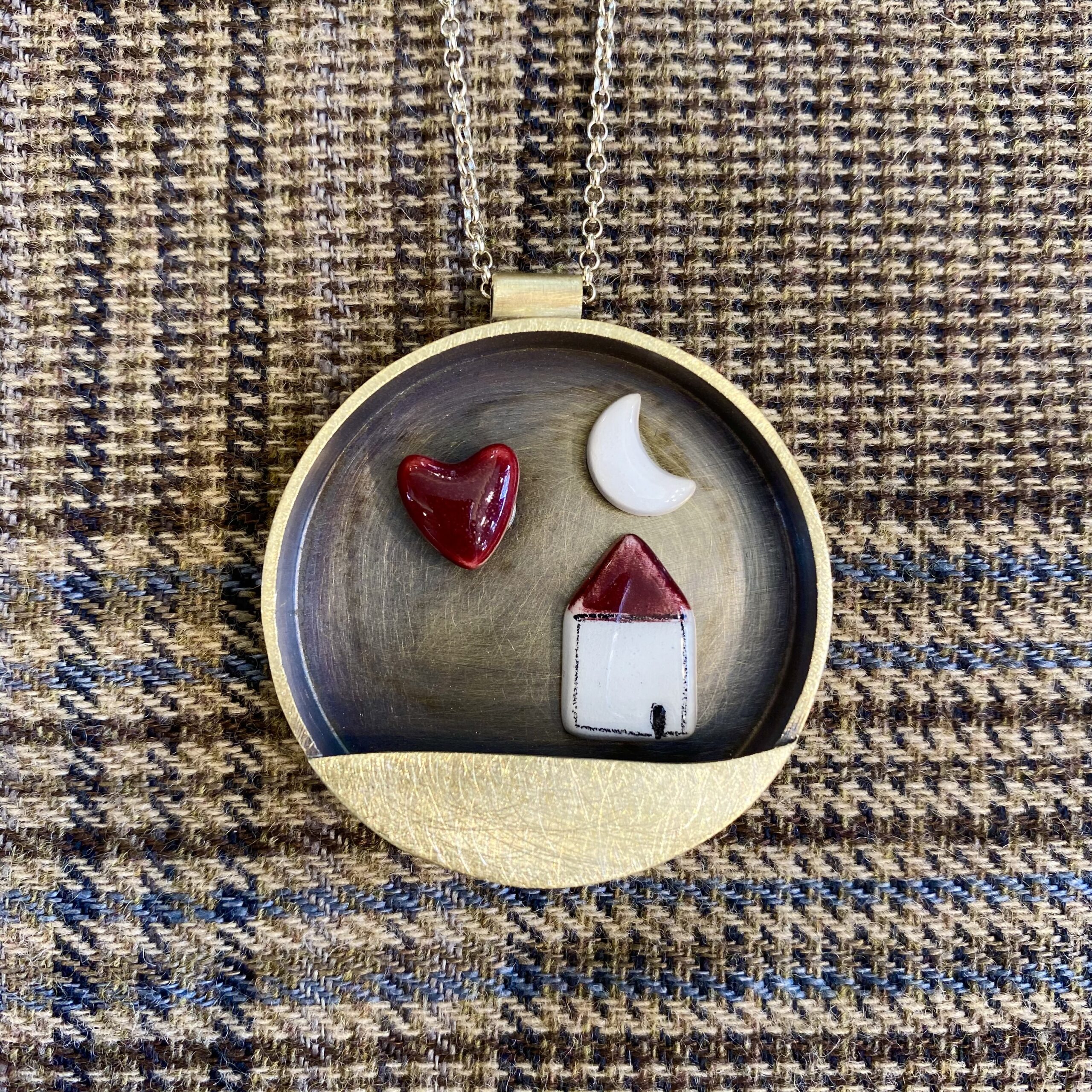 Collana Casa Cuore Luna