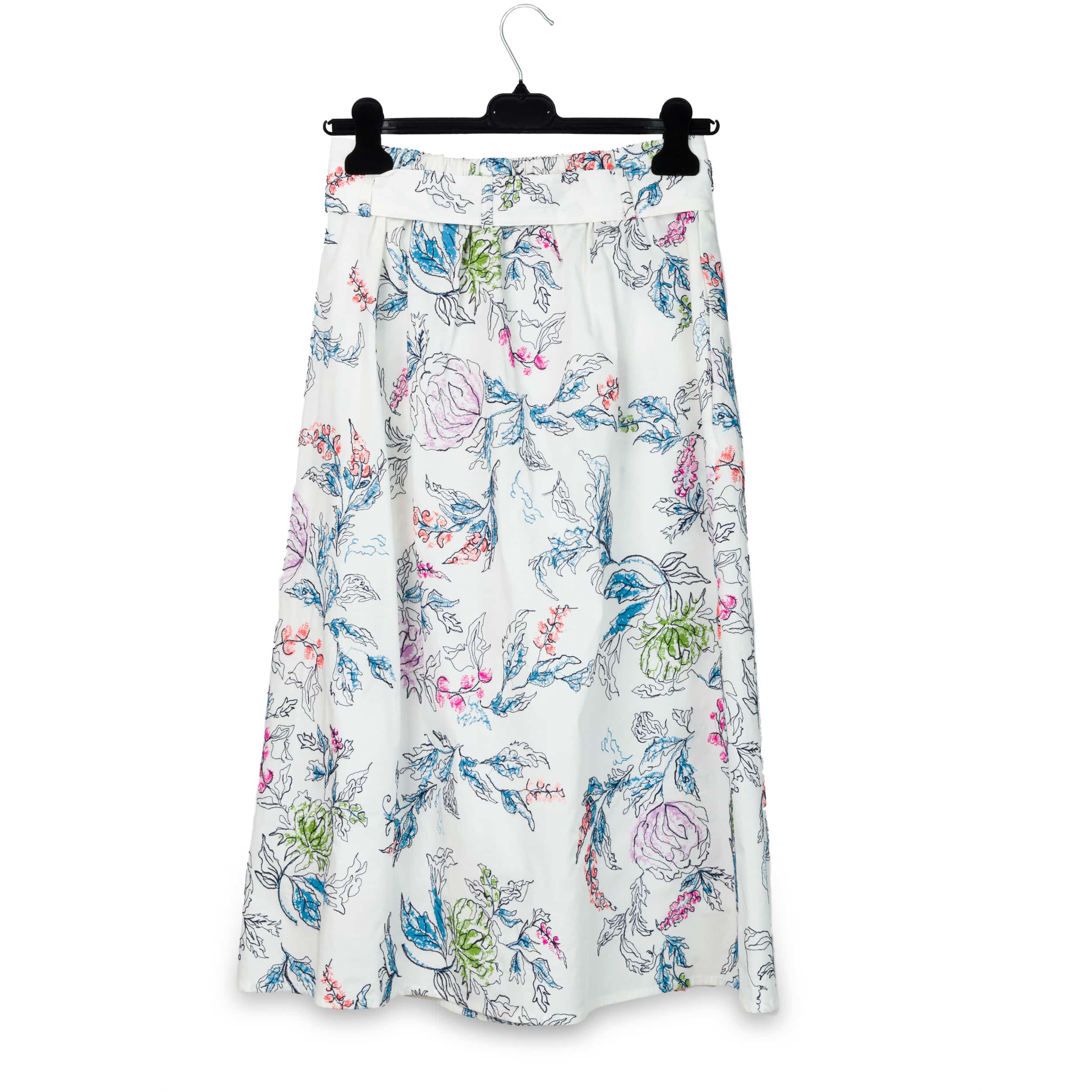 Embroidery White Longuette | DIEGO ZORODDU