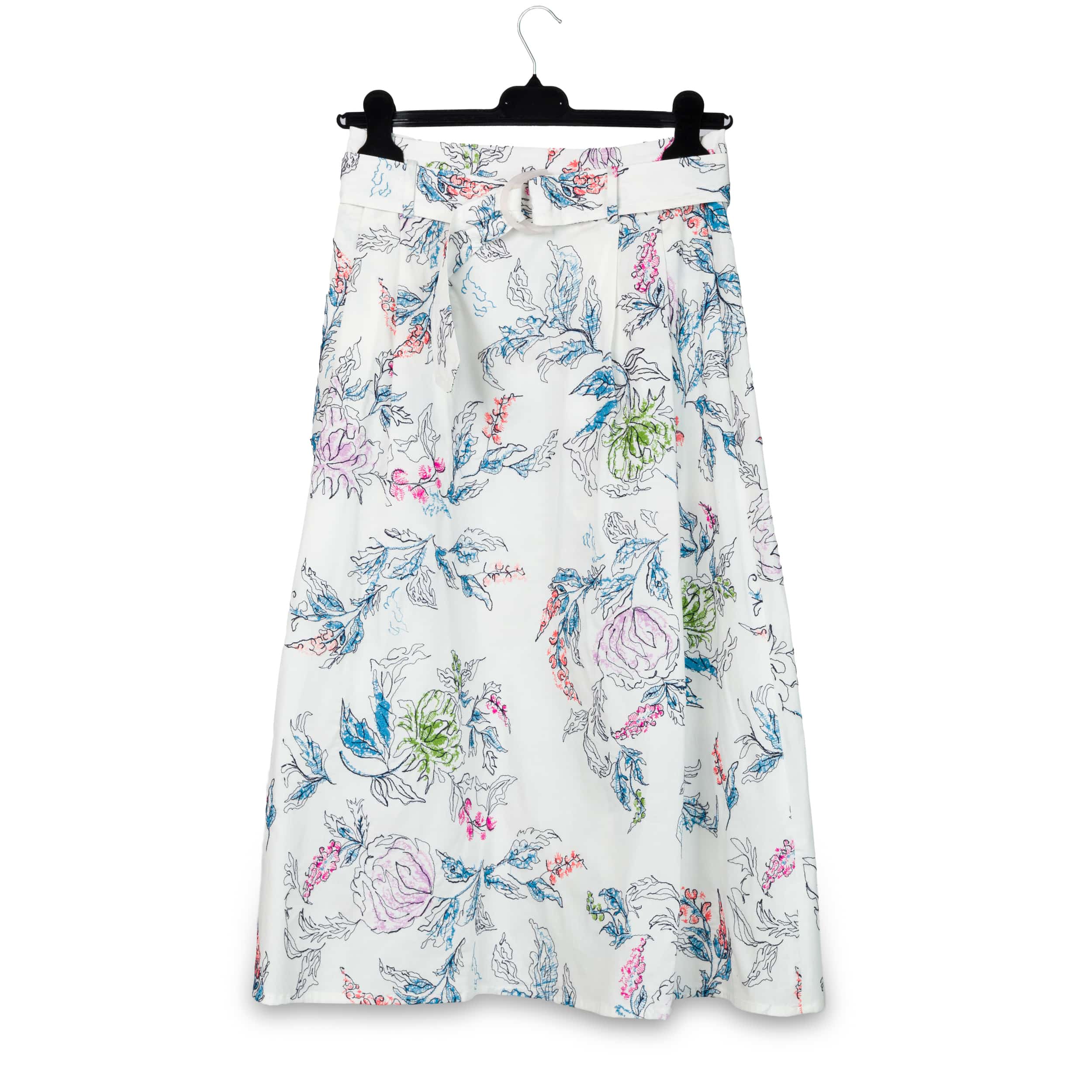 Embroidery White Longuette | DIEGO ZORODDU