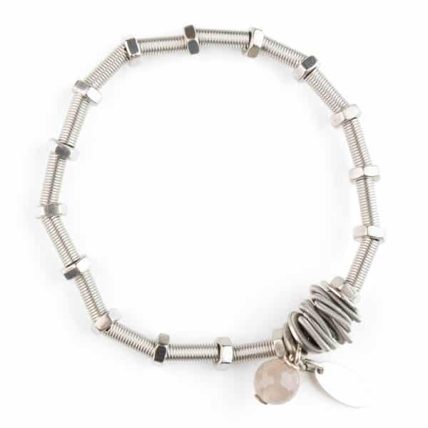 Agata Tassel Silver | DIEGO ZORODDU
