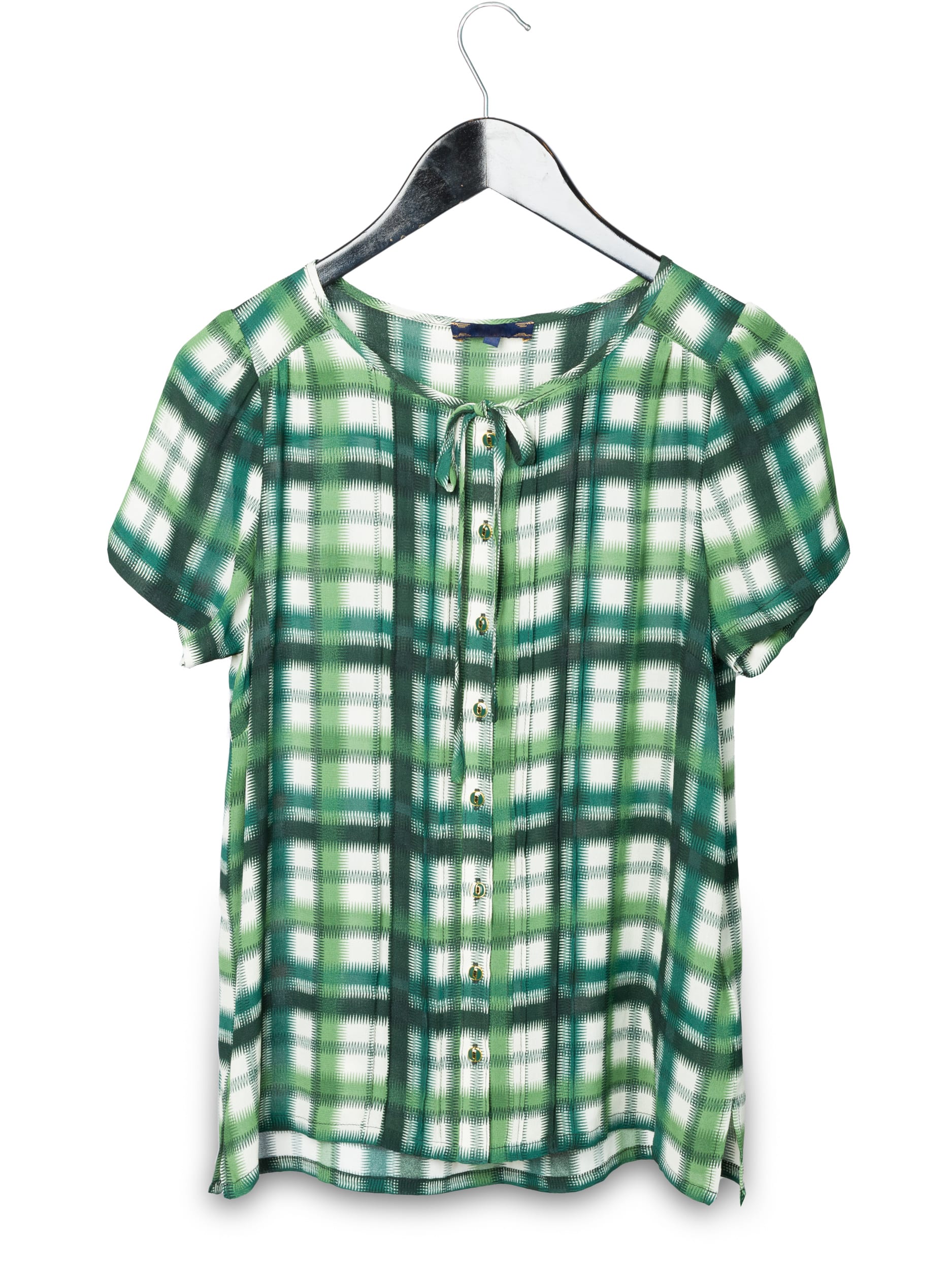 Check Forest Blouse | DIEGO ZORODDU