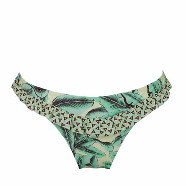 Bikini Volant Green Match | DIEGO ZORODDU