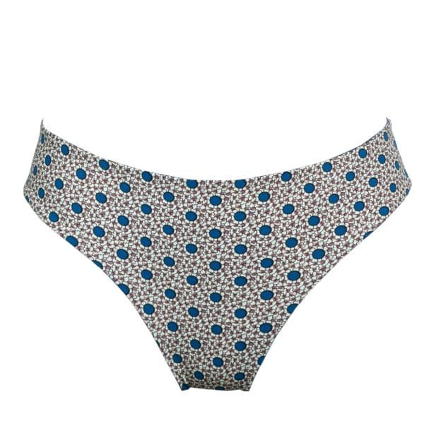 Bikini Nodo Reversible Blue Garden | DIEGO ZORODDU