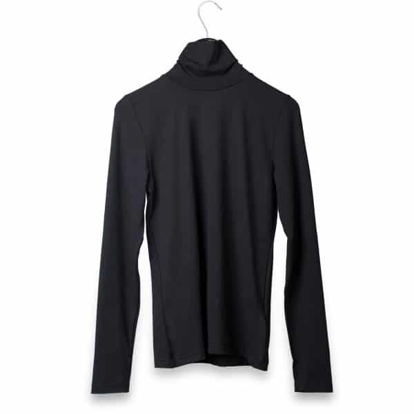 Maglia Collo Alto Nero | DIEGO ZORODDU