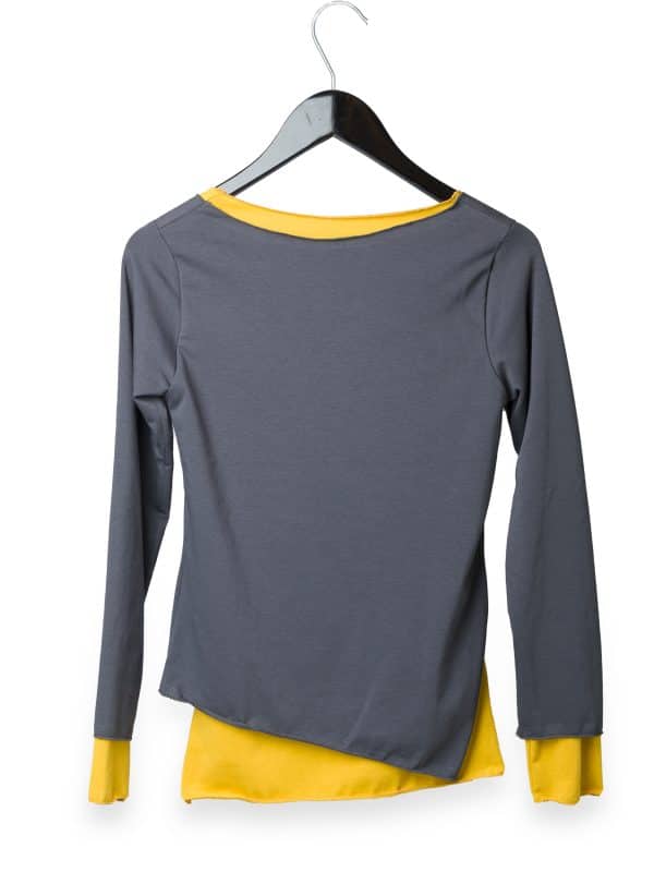 Double Face Grey Yellow | DIEGO ZORODDU
