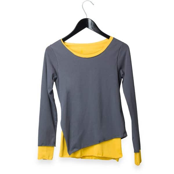 Double Face Grey Yellow | DIEGO ZORODDU