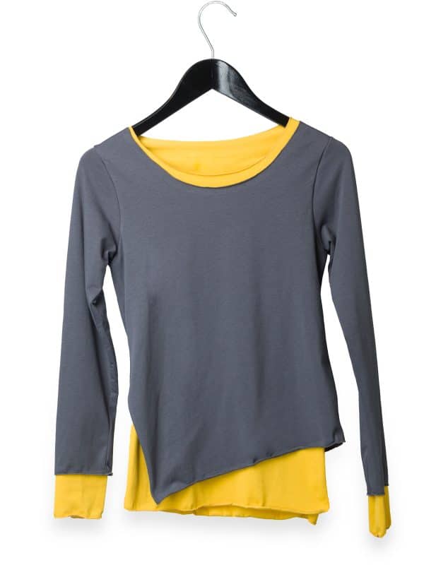 Double Face Grey Yellow | DIEGO ZORODDU