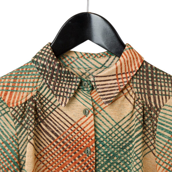Check Sand Shirt | DIEGO ZORODDU
