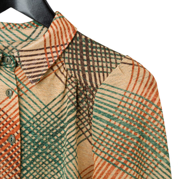Check Sand Shirt | DIEGO ZORODDU
