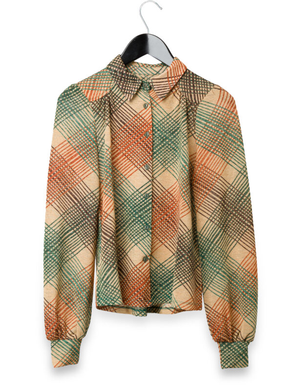 Check Sand Shirt | DIEGO ZORODDU