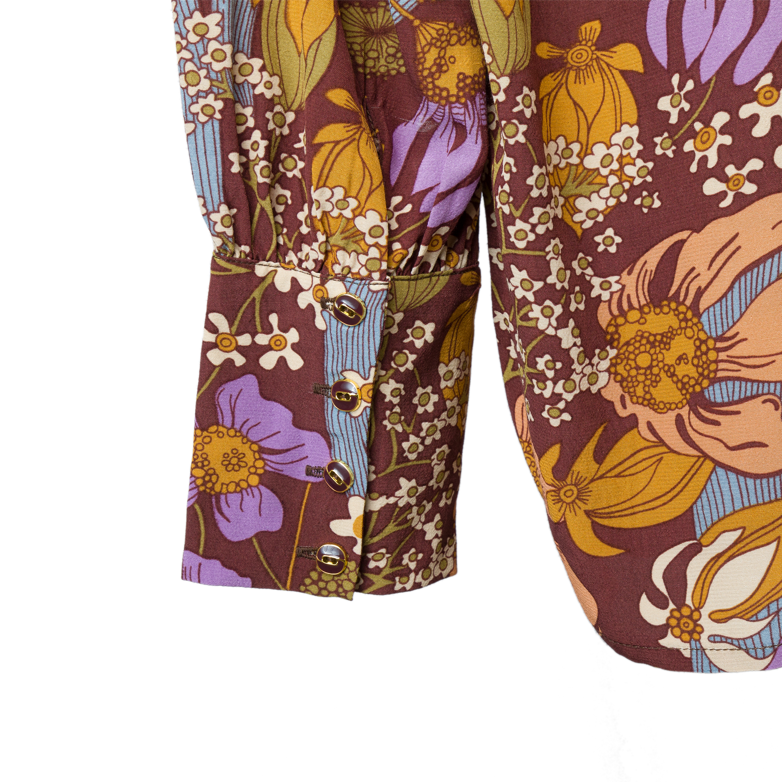 Choco Floreal Shirt | DIEGO ZORODDU