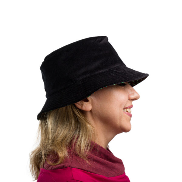 Chapeau Réversible Noir | DIEGO ZORODDU