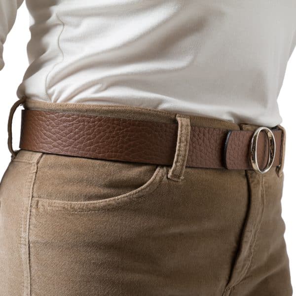 Reversible Oval Brown Belt | DIEGO ZORODDU