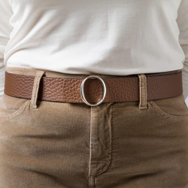 Reversible Oval Brown Belt | DIEGO ZORODDU