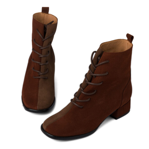 Bicolor Brown Boot | DIEGO ZORODDU