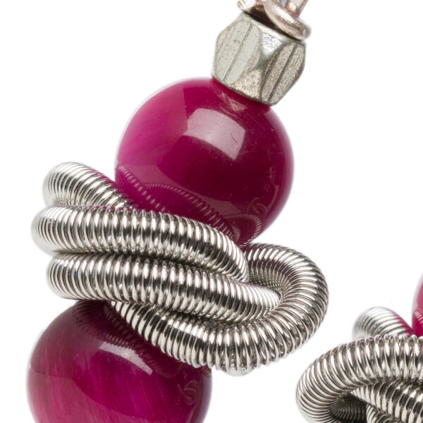 Pendenti Sfere Magenta | DIEGO ZORODDU