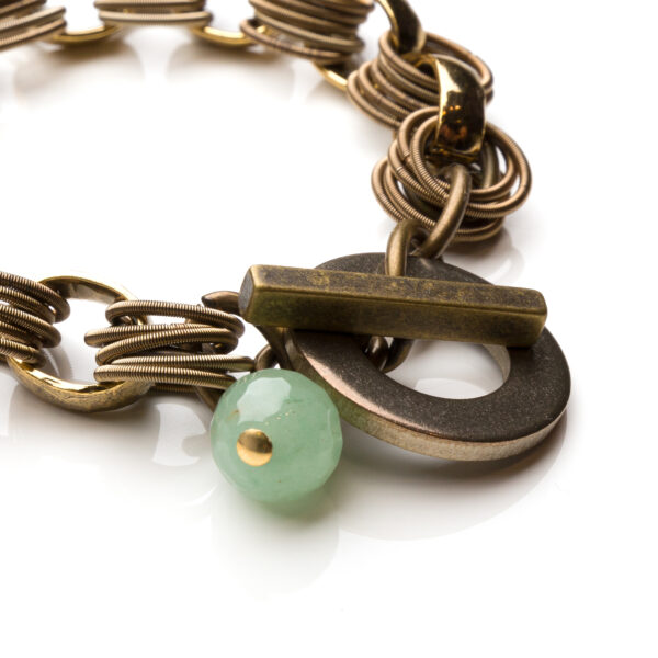 Bracciale Pietra Verde | DIEGO ZORODDU