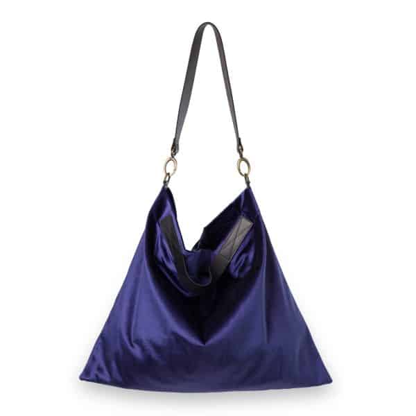 Light Blue Velvet Bag | DIEGO ZORODDU