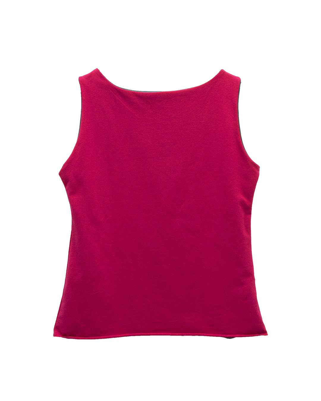 Reversible Top Cyclamen Grey | DIEGO ZORODDU