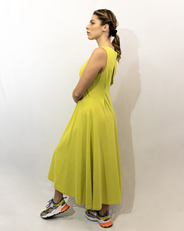 Abito Smanicato Lime | DIEGO ZORODDU