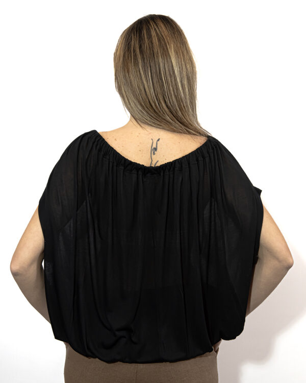 Blusa Tubolari Nera | DIEGO ZORODDU