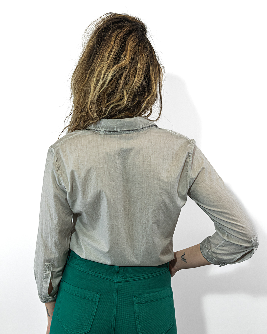 Camicia Sfumata Grigia | DIEGO ZORODDU