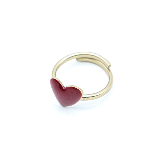 Anello Cuore Rosso | DIEGO ZORODDU