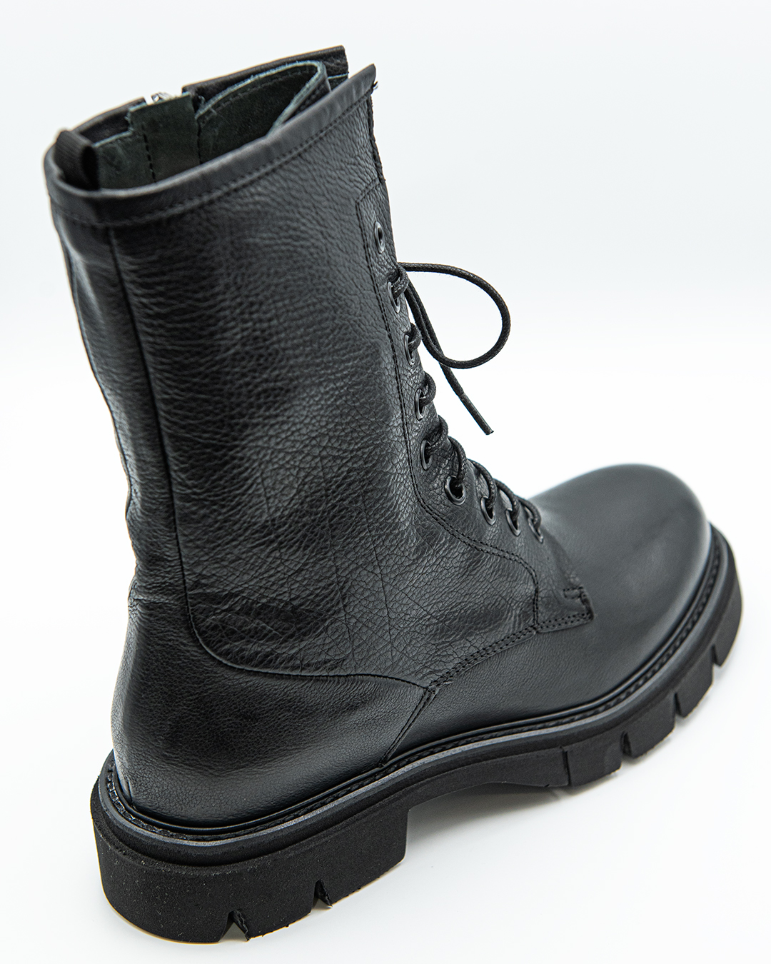 Stivale Nero Plateau | DIEGO ZORODDU