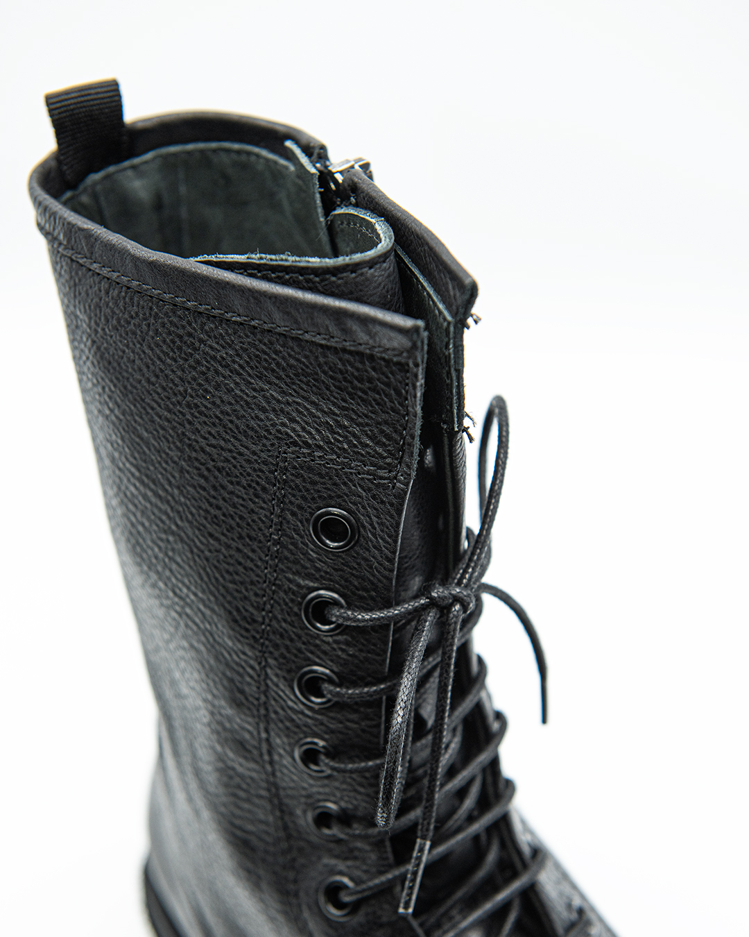 Stivale Nero Plateau | DIEGO ZORODDU