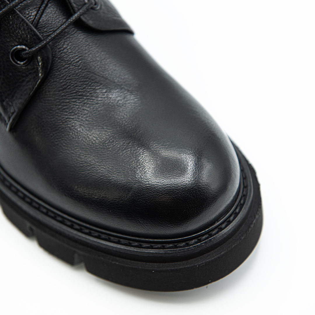 Stivale Nero Plateau | DIEGO ZORODDU