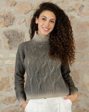 Lener Cashmere Tortora | DIEGO ZORODDU