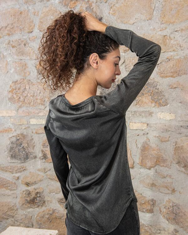 Blusa Cortina Antracite | DIEGO ZORODDU