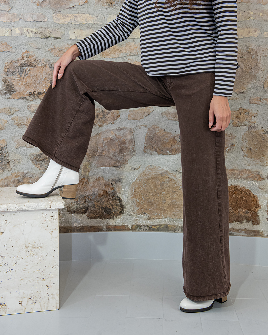 Pantalone Panarea Cioccolato | DIEGO ZORODDU