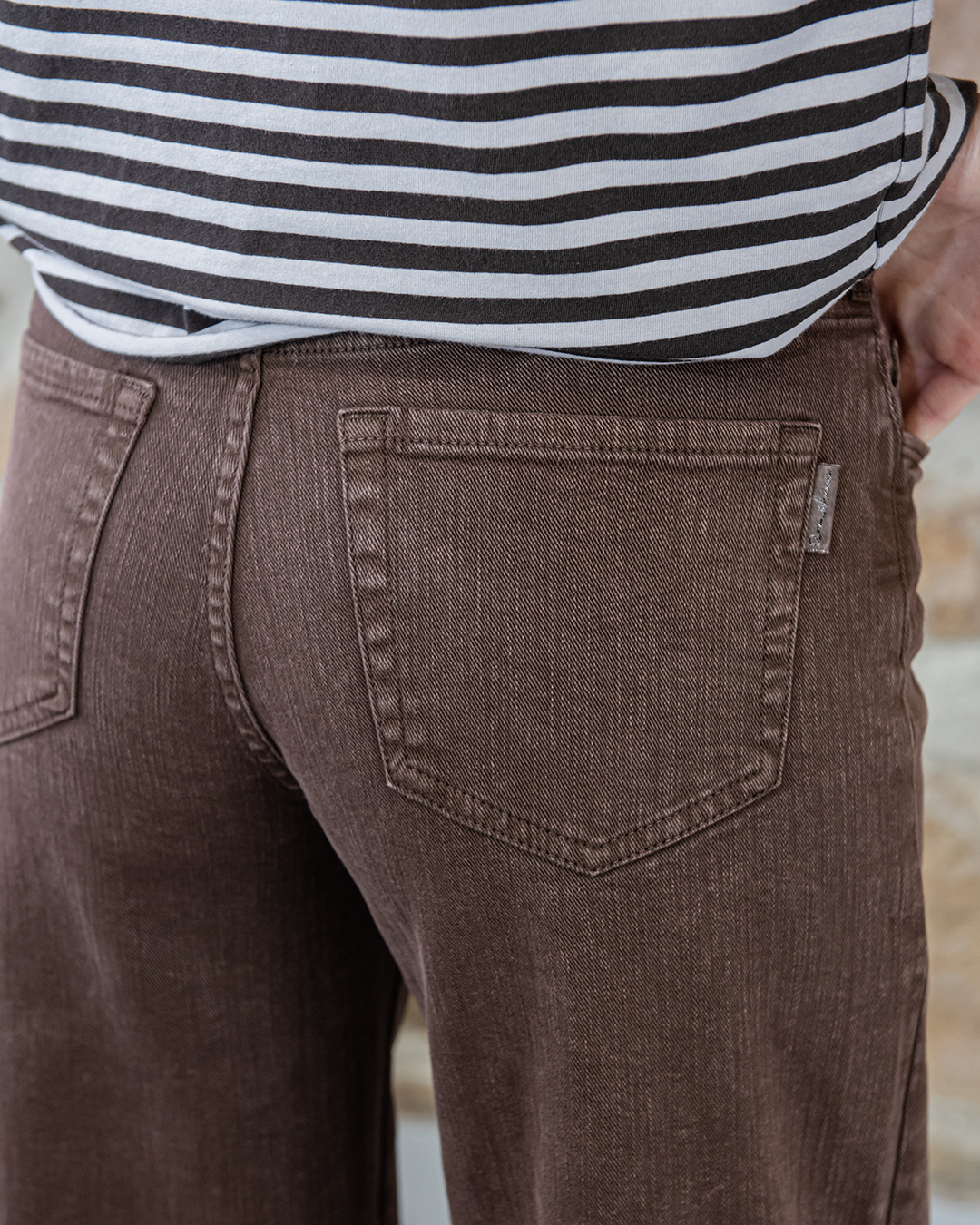 Pantalone Panarea Cioccolato | DIEGO ZORODDU