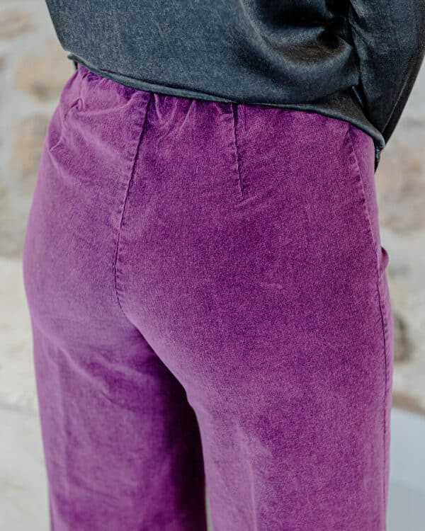 Pantalone Favignana Viola | DIEGO ZORODDU