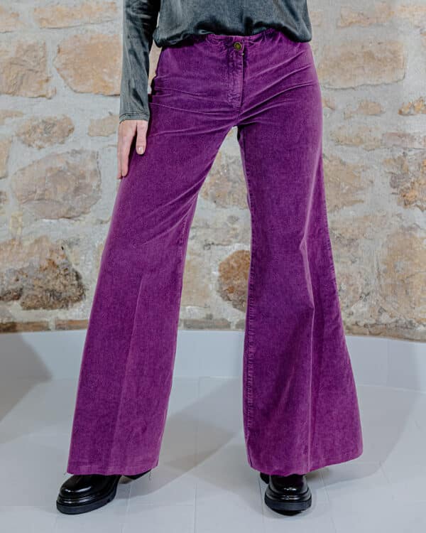 Pantalone Favignana Viola | DIEGO ZORODDU