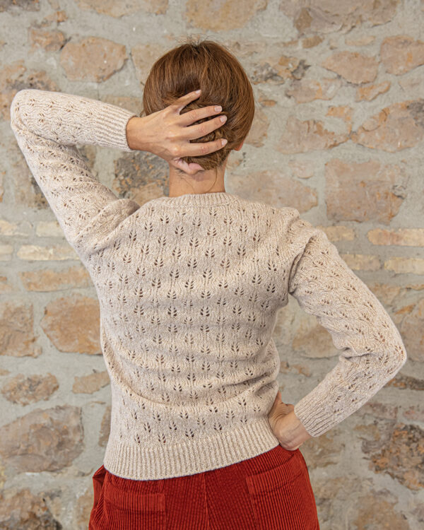 Maglione Tulipano Natural | DIEGO ZORODDU