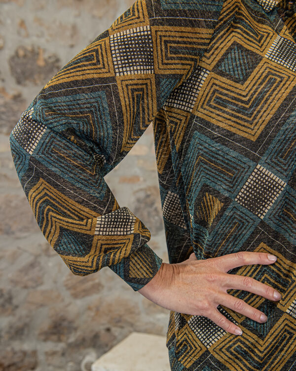 Camicia Twiggy Lurex | DIEGO ZORODDU