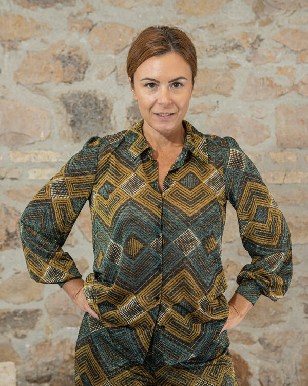 Camicia Twiggy Lurex | DIEGO ZORODDU