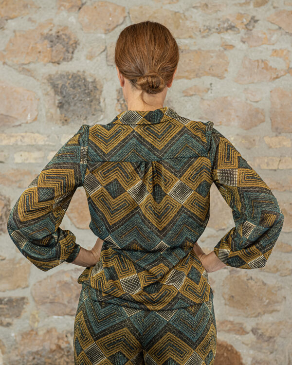 Camicia Twiggy Lurex | DIEGO ZORODDU