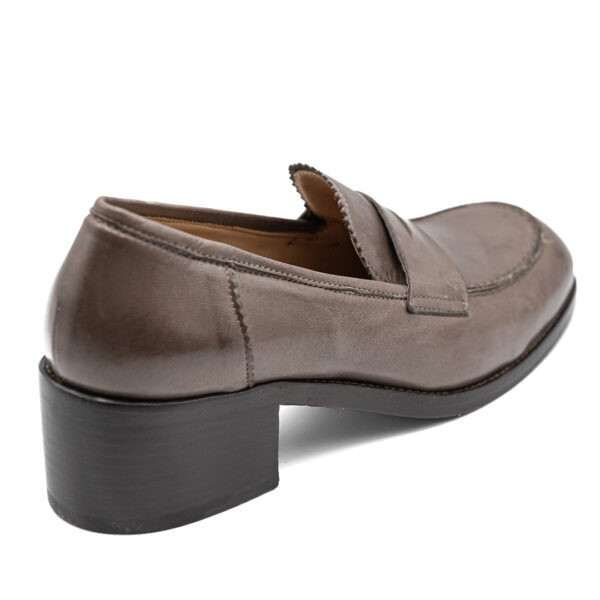 Mocassino Nappa Taupe | DIEGO ZORODDU