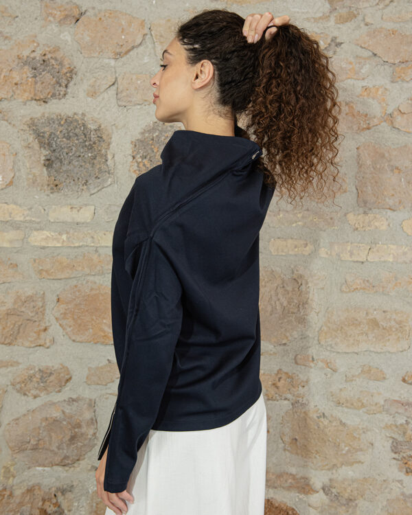 Blusa Angie blu | DIEGO ZORODDU