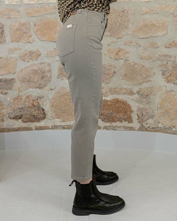 Pantalone Okyra Taupe | DIEGO ZORODDU