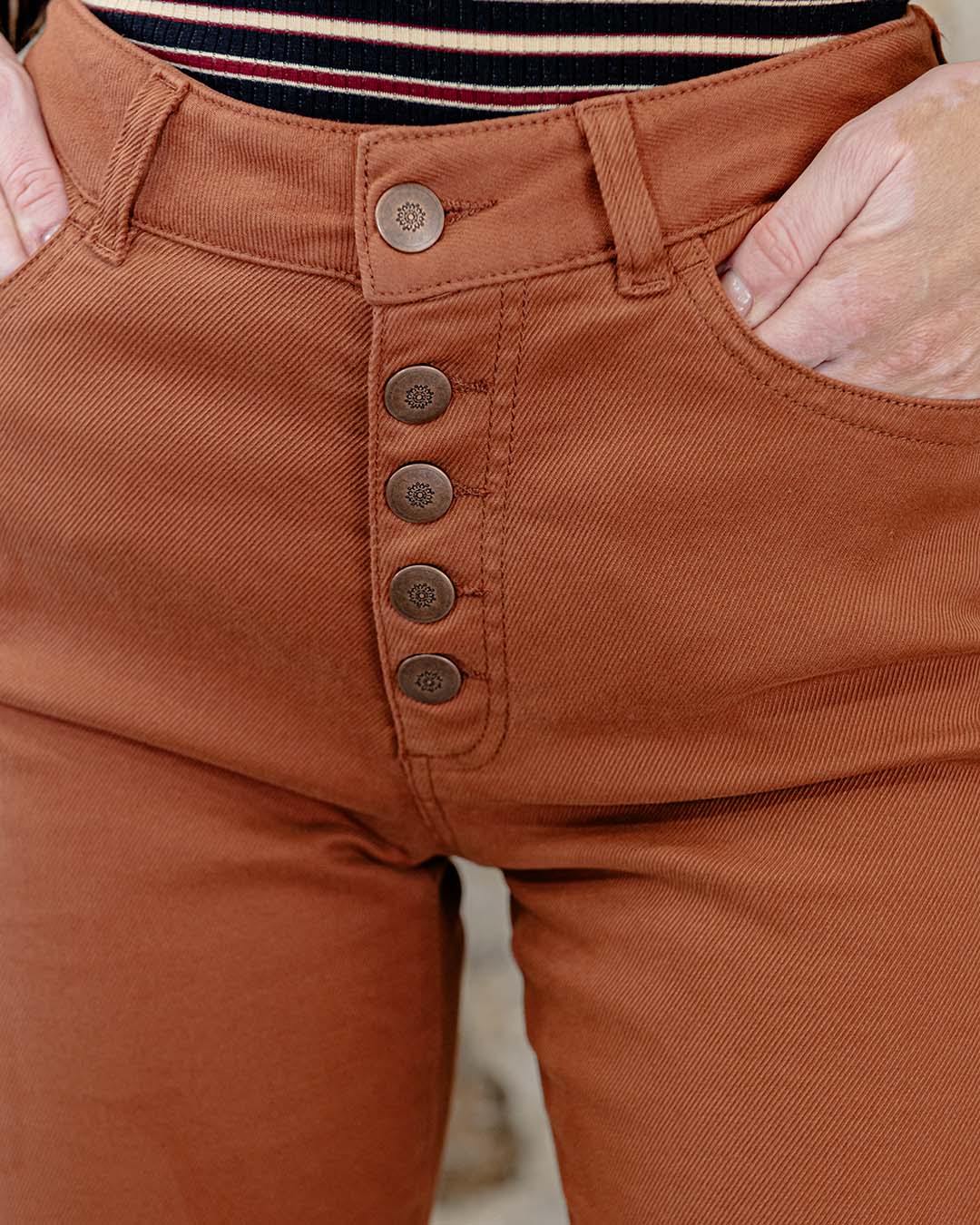 Pantalone Okyra Ruggine | DIEGO ZORODDU