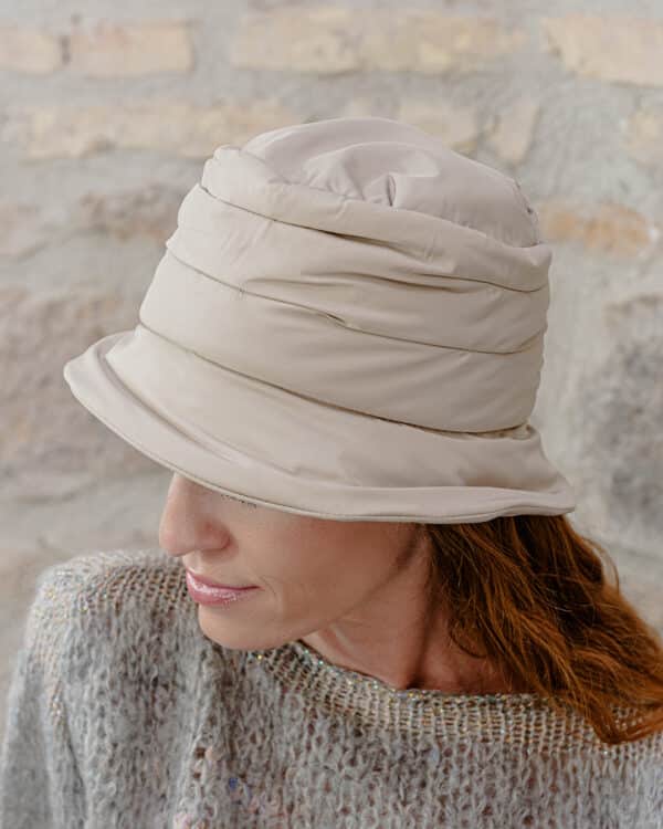 Cappello Relevé Beige | DIEGO ZORODDU