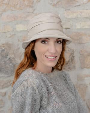 Cappello Relevé Beige | DIEGO ZORODDU