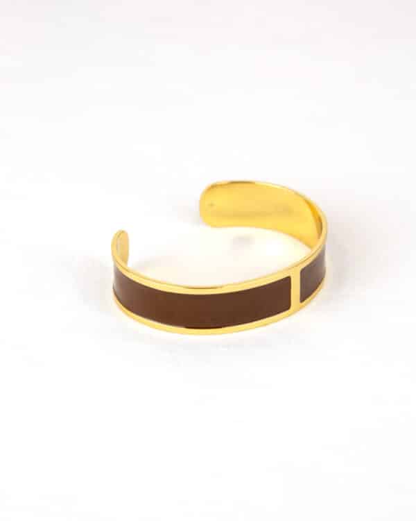 Bracciale Smaltato Bagno oro 15 mm | DIEGO ZORODDU